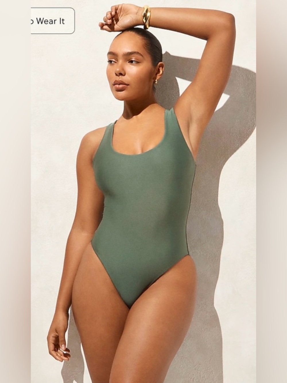 J.Crew Claudia one-piece in Classic Sculpt